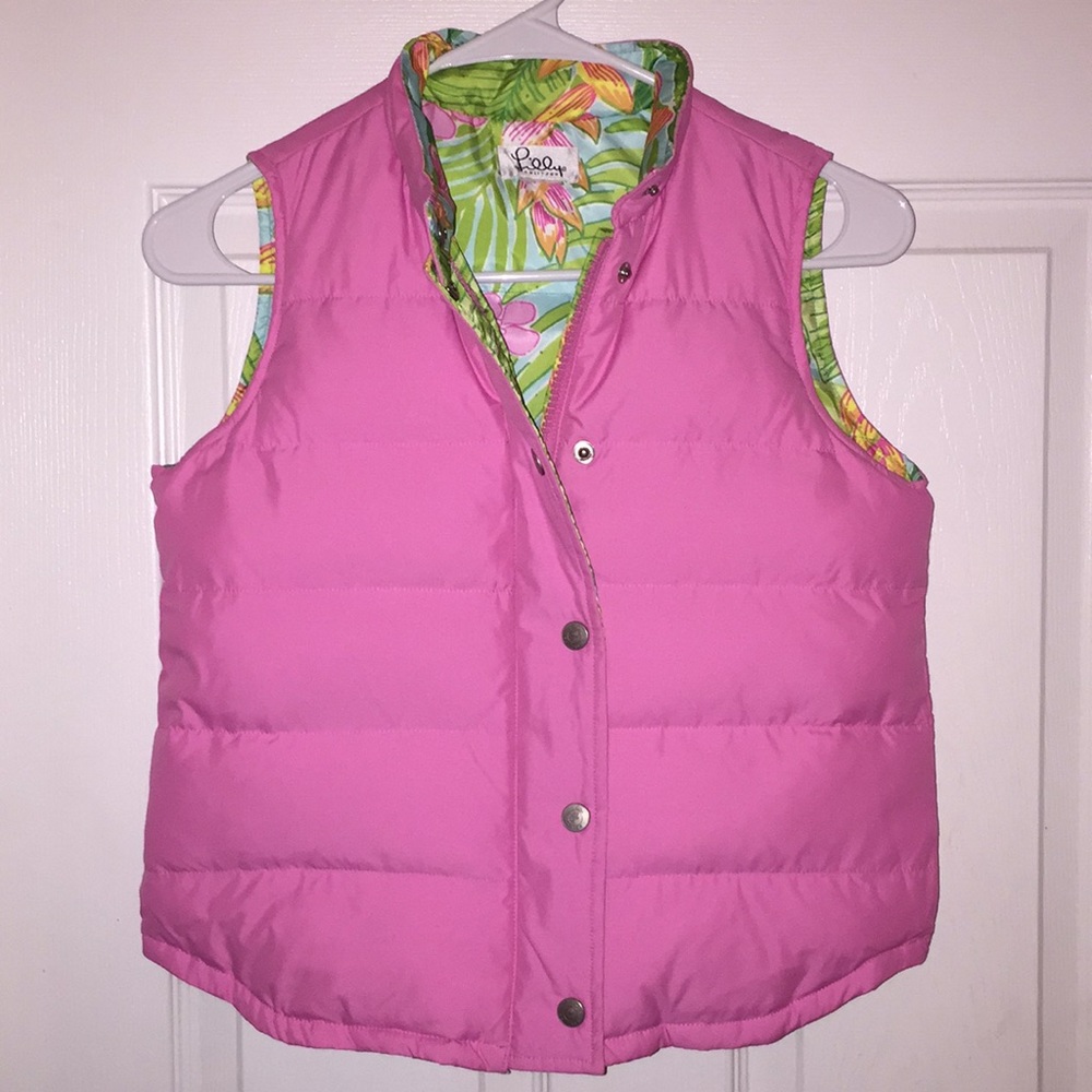 Lilly Pulitzer GIRLS puffer vest